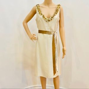 Banana Republic Creamy Cocktail Dress